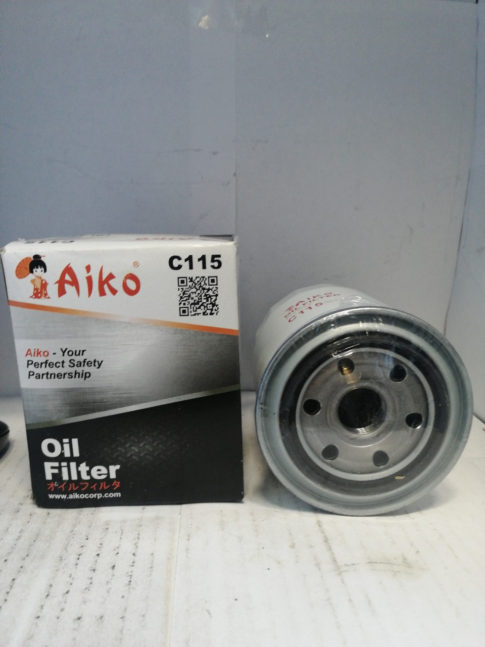 Купить запчасть AIKO - C115 Фильтр масляный TOYOTA Land Cruiser Prado III -09 3.0TD (90915-30002)