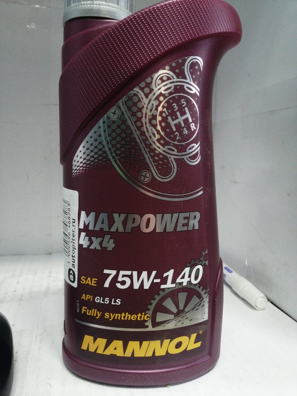 Купить запчасть MANNOL - 1236 8102 MANNOL MAXPOWER 4x4 75W140 GL-5 LS 1 л. Синтетическое трансмиссионное масло 75W-140
