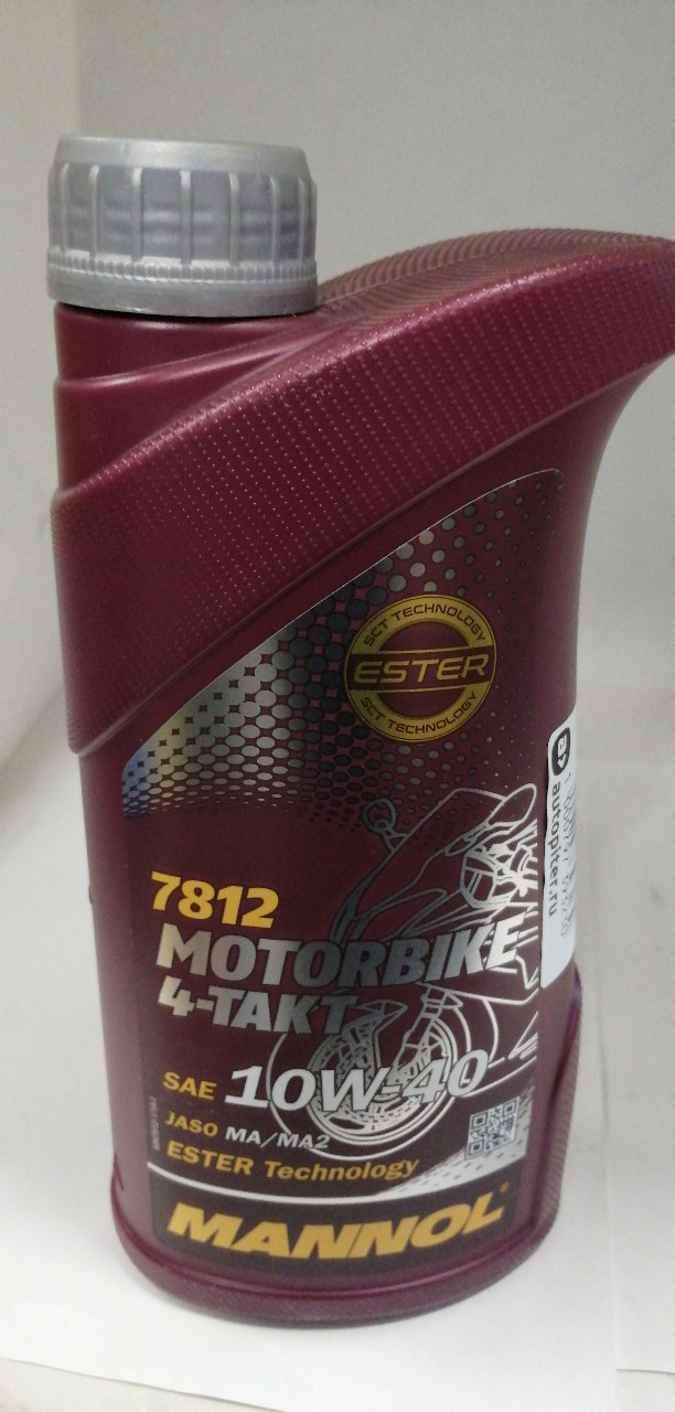 Купить запчасть MANNOL - 1962 MANNOL 7812 4-Takt Motorbike 10W-40 (1л)
