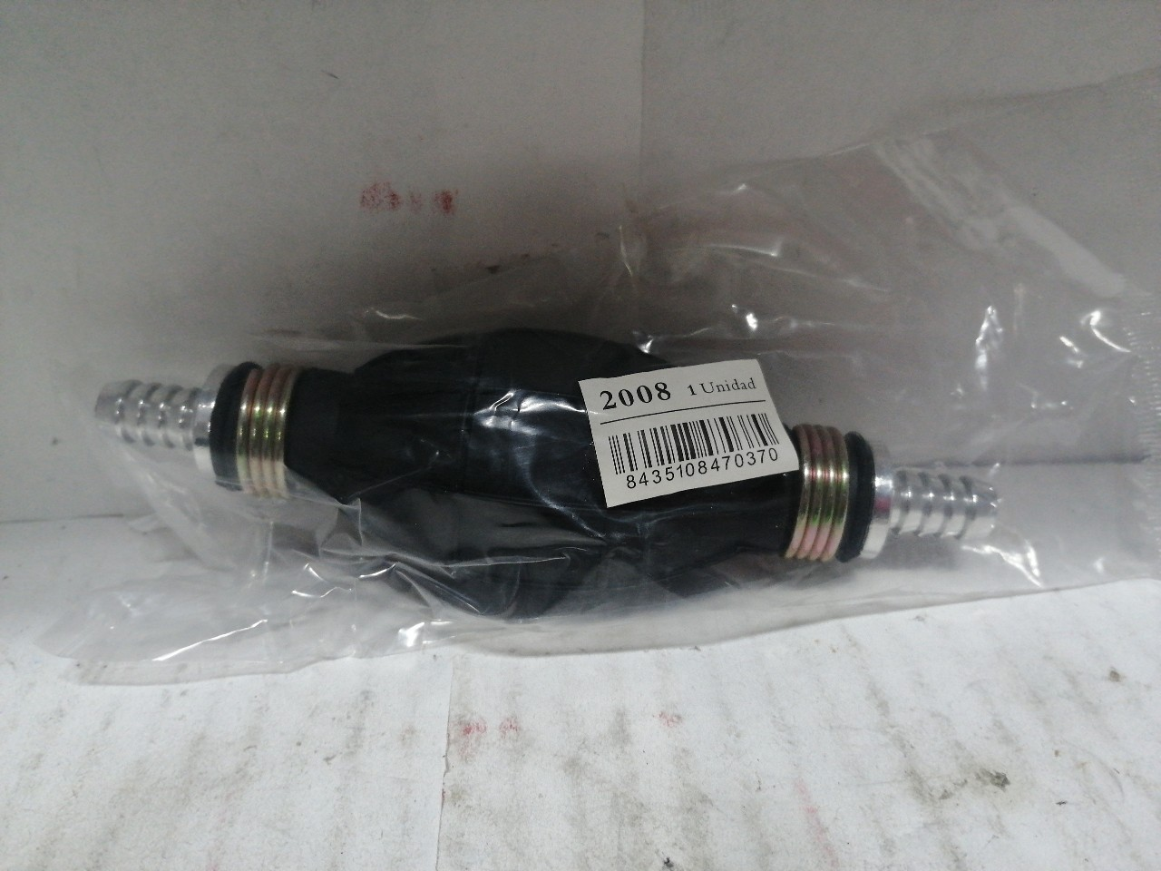 Купить запчасть METALCAUCHO - 02008 НАСОС ПОДКАЧКИ РУЧНОЙ - ГРУША 10mm/10mm (прямой)