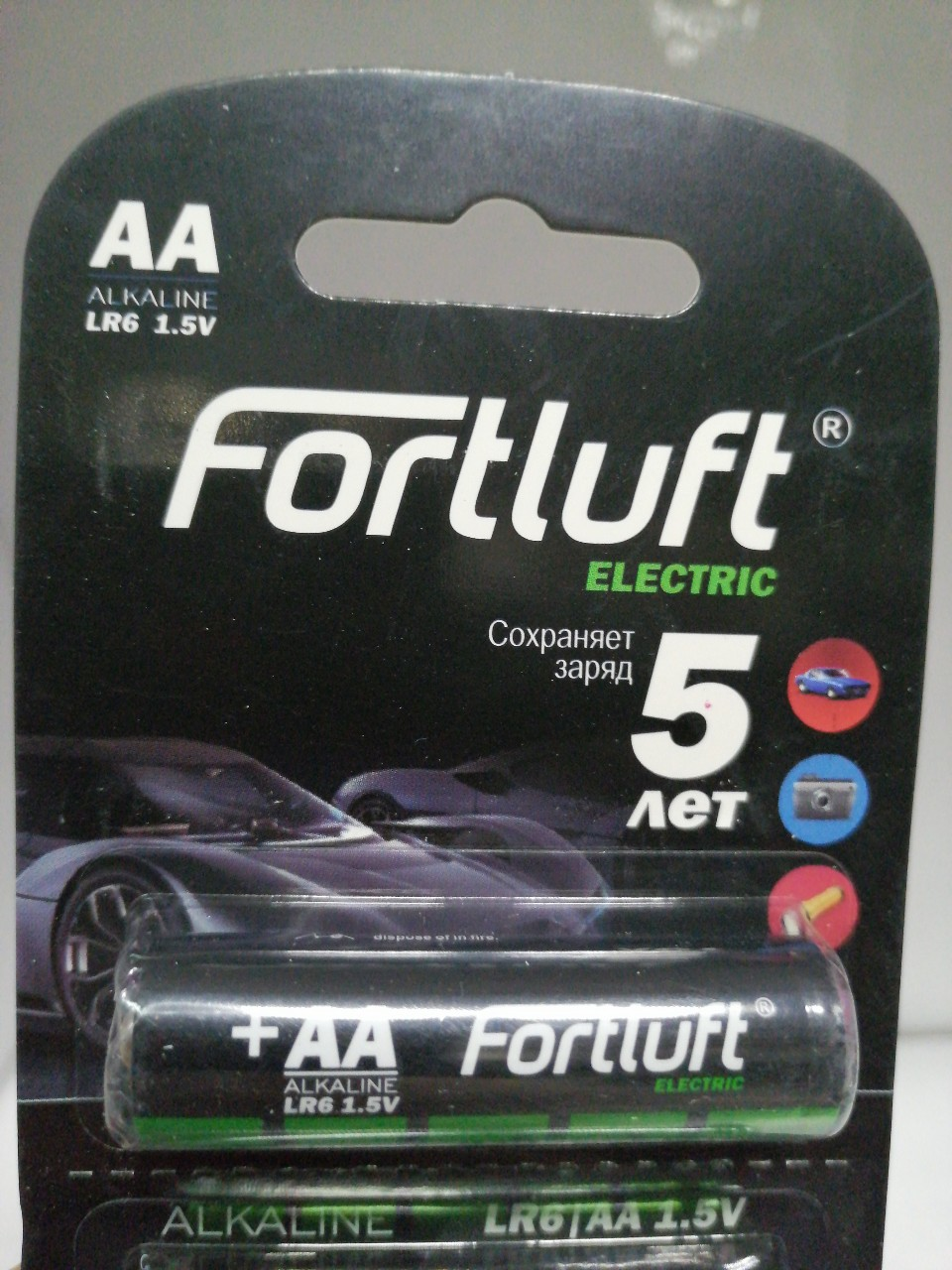 Купить запчасть FORTLUFT - LR610 lr6-10 Батарейка пальчиковая серия Alkaline размер AA
