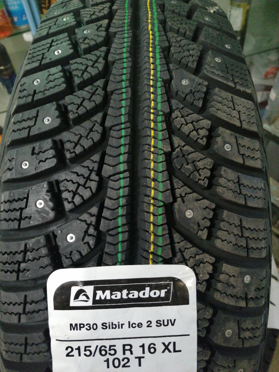 Купить запчасть MATADOR - 1585403 Автошина R16 215/65 Matador MP-30 Sibir Ice 2 SUV ED 102T шип 1585403
