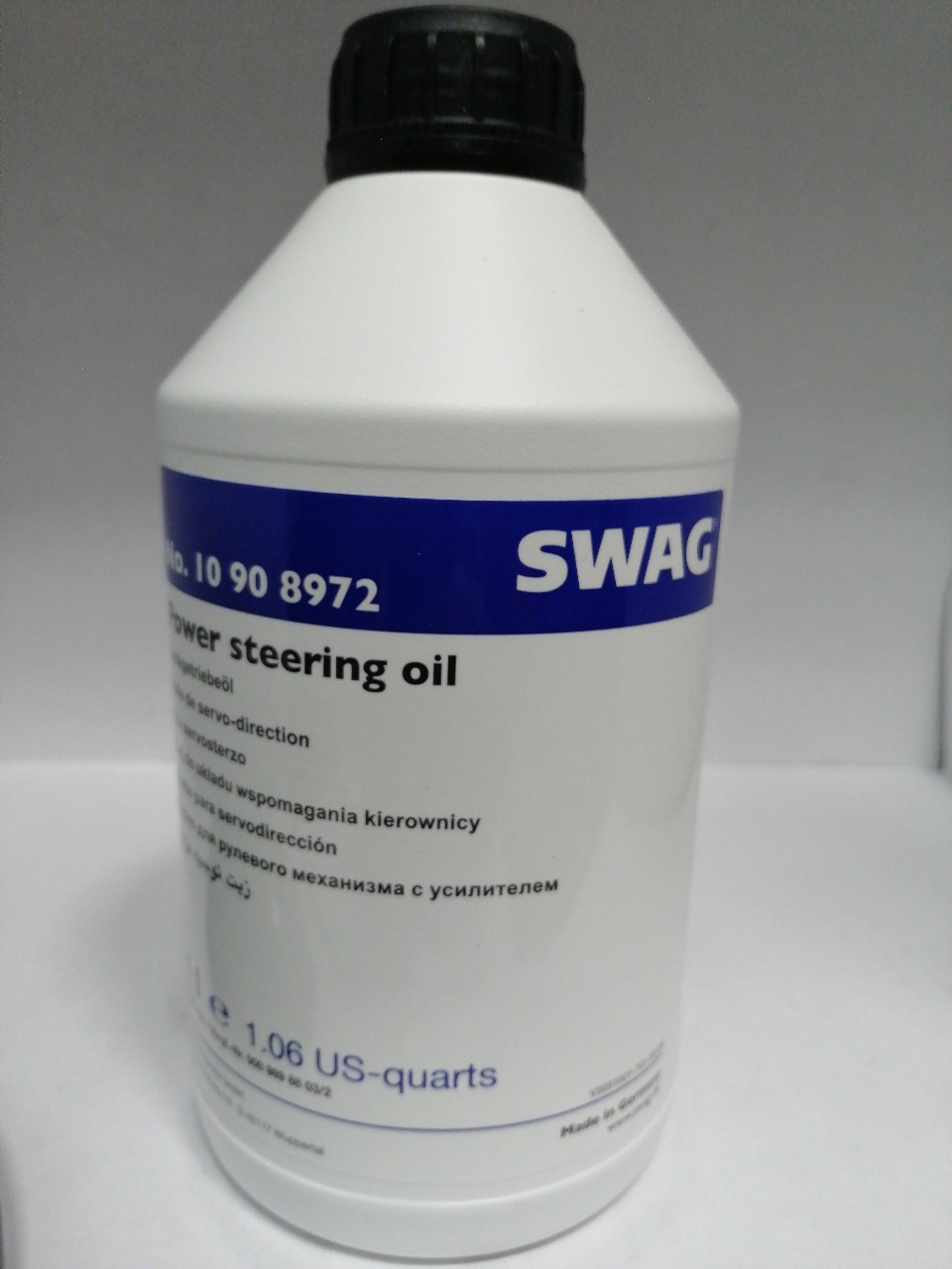 Купить запчасть SWAG - 10908972 Жидкость гидравлическая 1л - г/у (желтая) MB 236.3 VW: CRAFTER 2.5TDI 04/06-