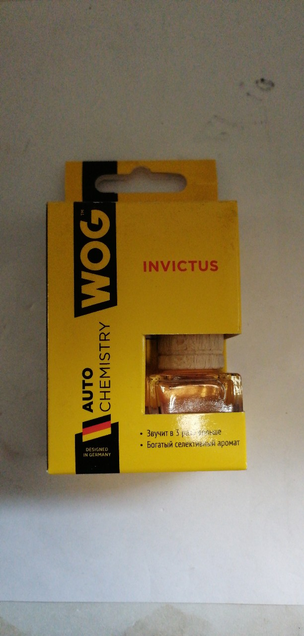 Купить запчасть WOG - WGC1002 Ароматизатор на зеркало бочонок Paco Rabanne Invictus