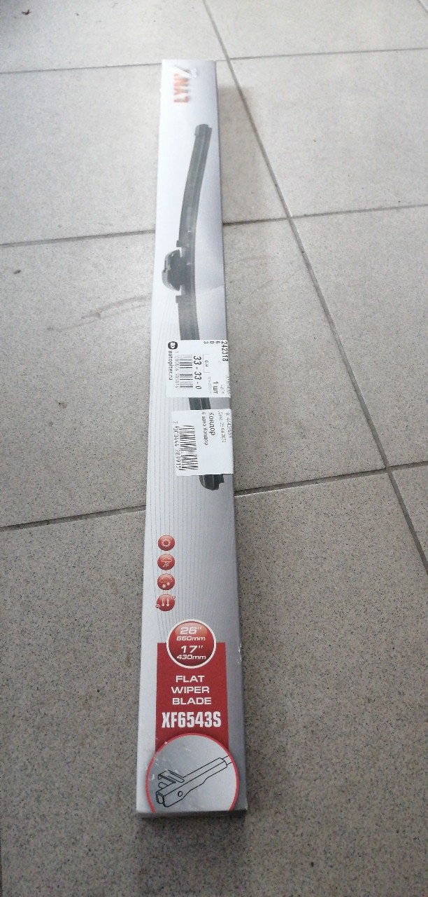 Купить запчасть LYNX - XF6543S "Бескаркасные щётки стеклоочистителя, комплект 530мм+480мм подходит для FORD Focus II 04-12, PEUGEOT