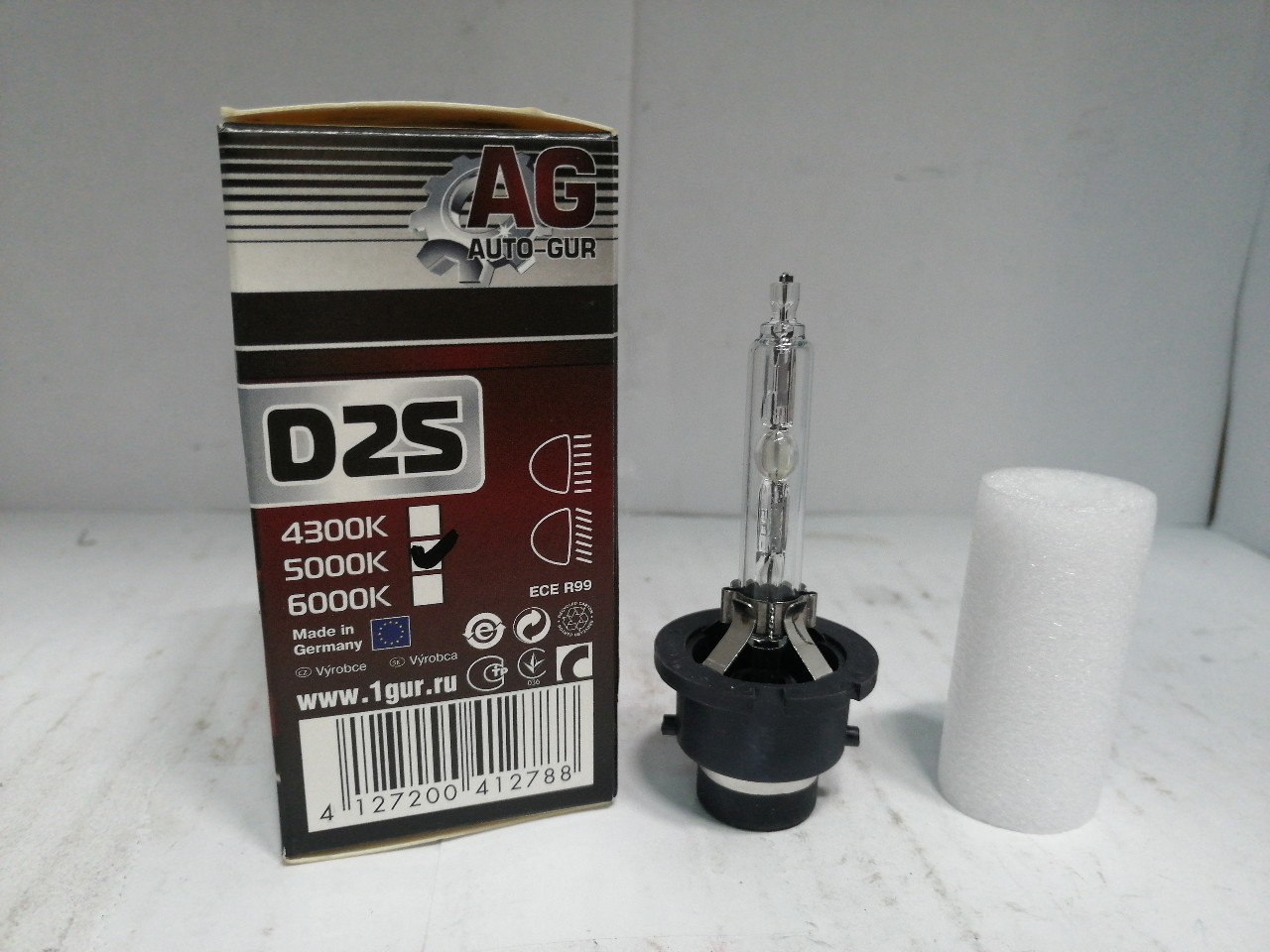 Купить запчасть AUTO-GUR - AGD2S Лампа (XENON) D2S (12V 35W) (4300K) СВЕТ СТАНДАРТ