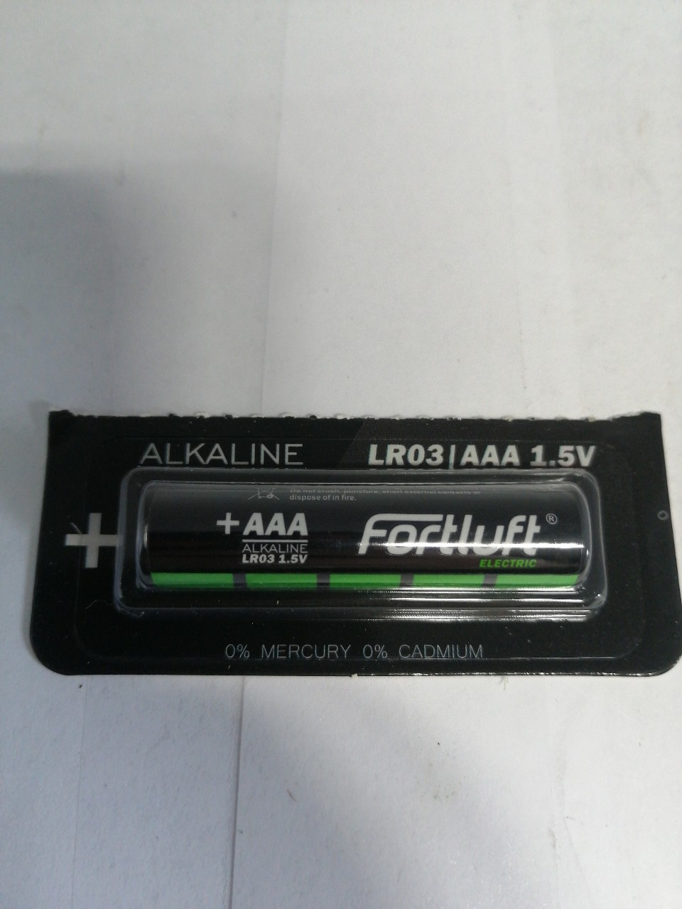 Купить запчасть FORTLUFT - LR03 lr03 Батарейка мизинчиковая серия Alkaline размер AAA [1шт]