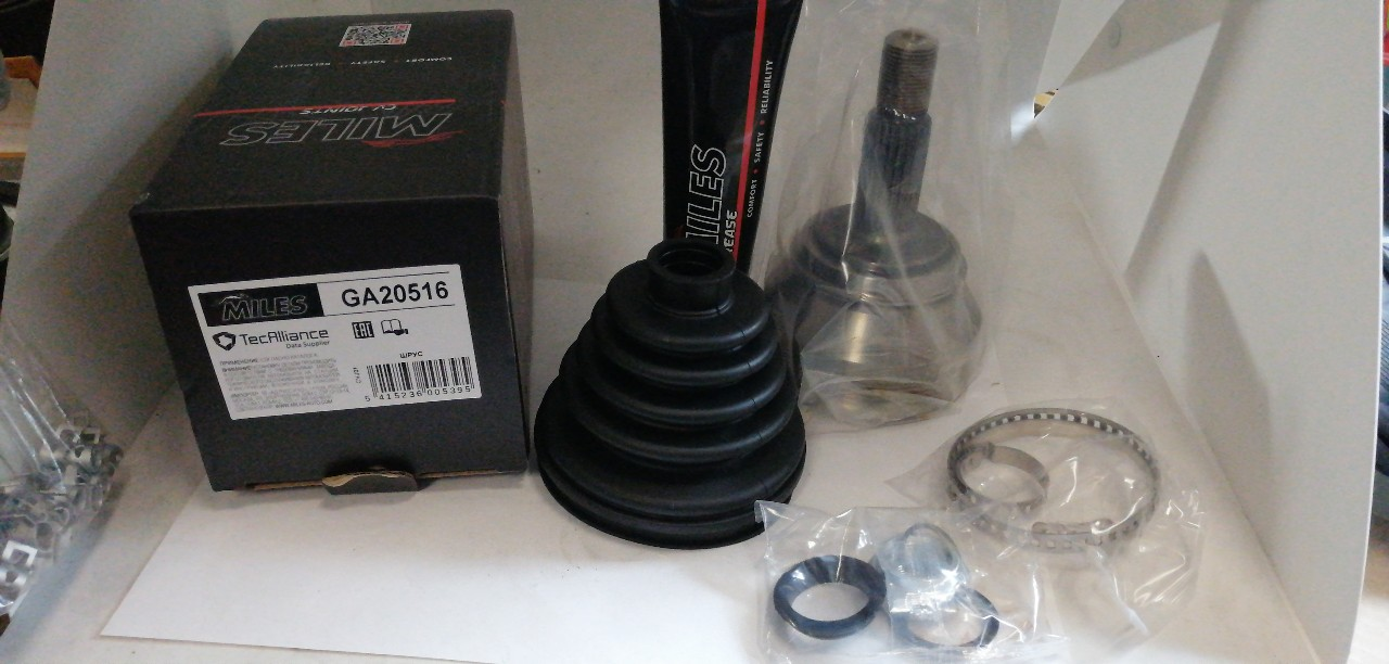 Купить запчасть MILES - GA20516 ШРУС VW G1/G2/G3/PASSAT/POLO/SEAT TOLEDO 1.6-2.0 82-99 нар.