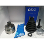 Купить Gsp 803018 Шрус(смазка,пыльник,хомуты,стопорное кольцо) 33*30*53*62 с ABS,AUDI A4 95-01,A6 97- Skoda SuperB 02-