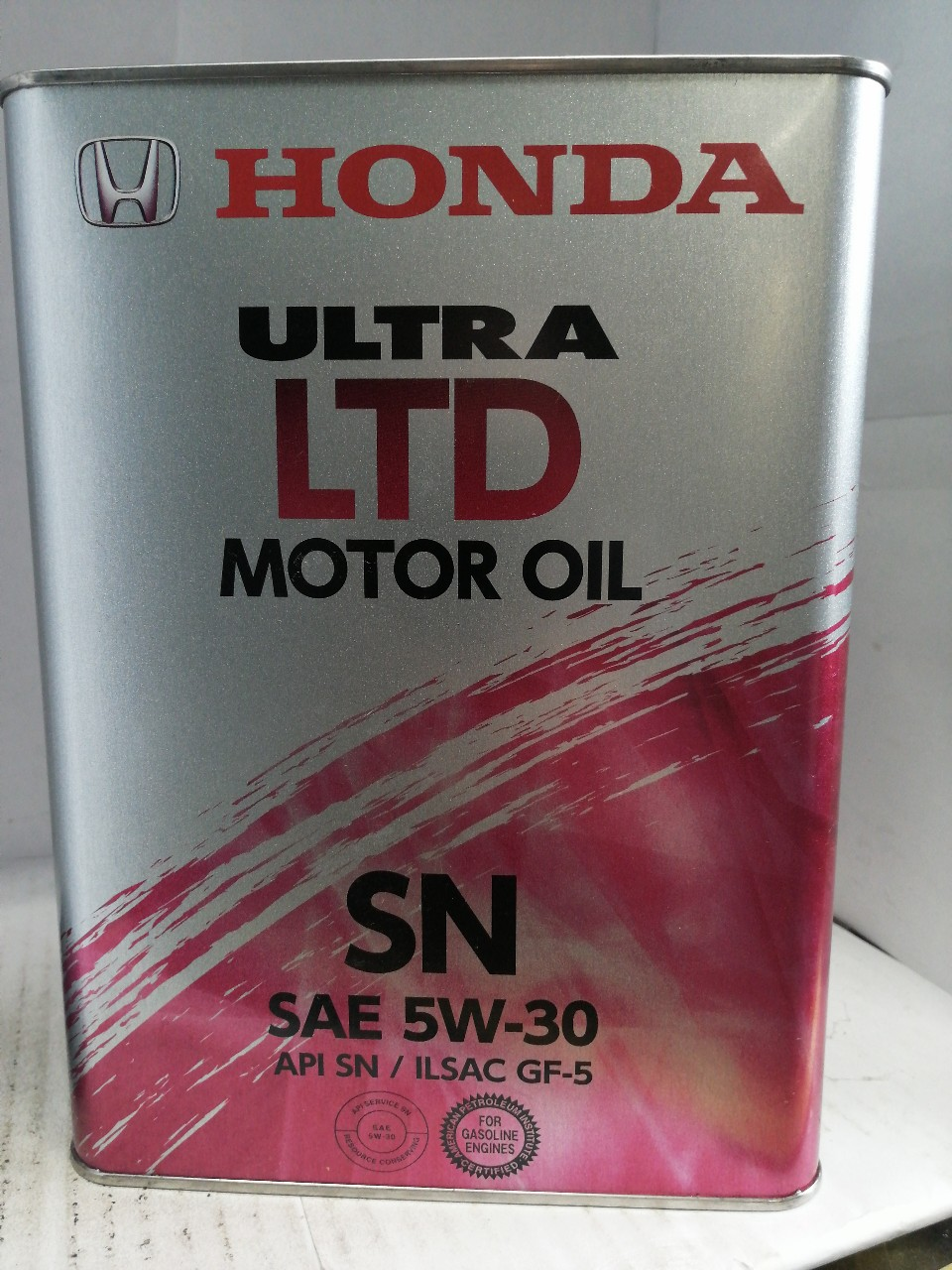 Купить запчасть HONDA - 0821899974 Масло моторное Honda Ultra LTD SN/GF-5 5W-30, 4л