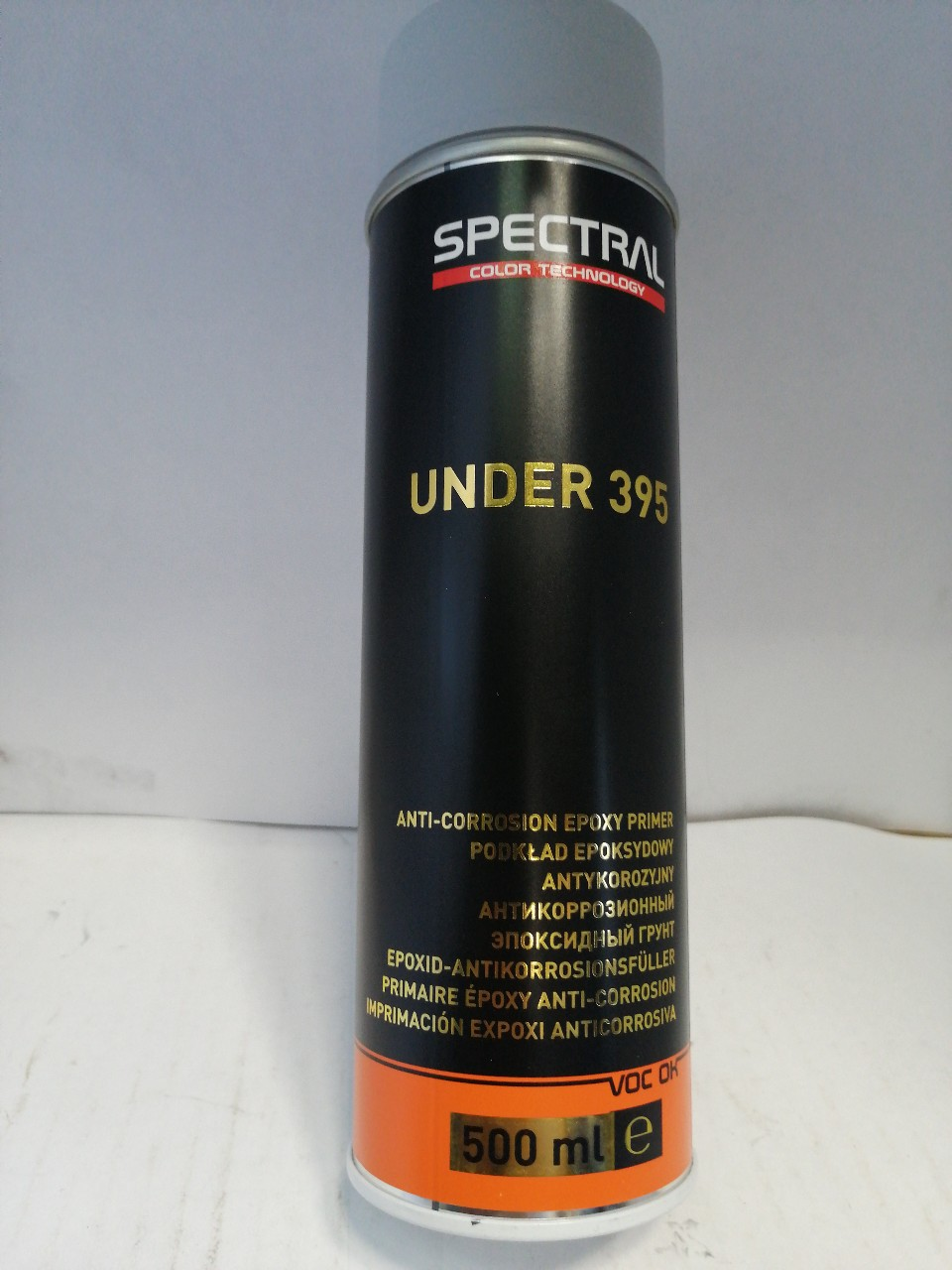 Купить запчасть АВТОХИМИЯ - 87270 SPECTRAL UNDER 395 P2 SPRAY Эпоксидный грунт в аэрозоле светло-серый 0.5л