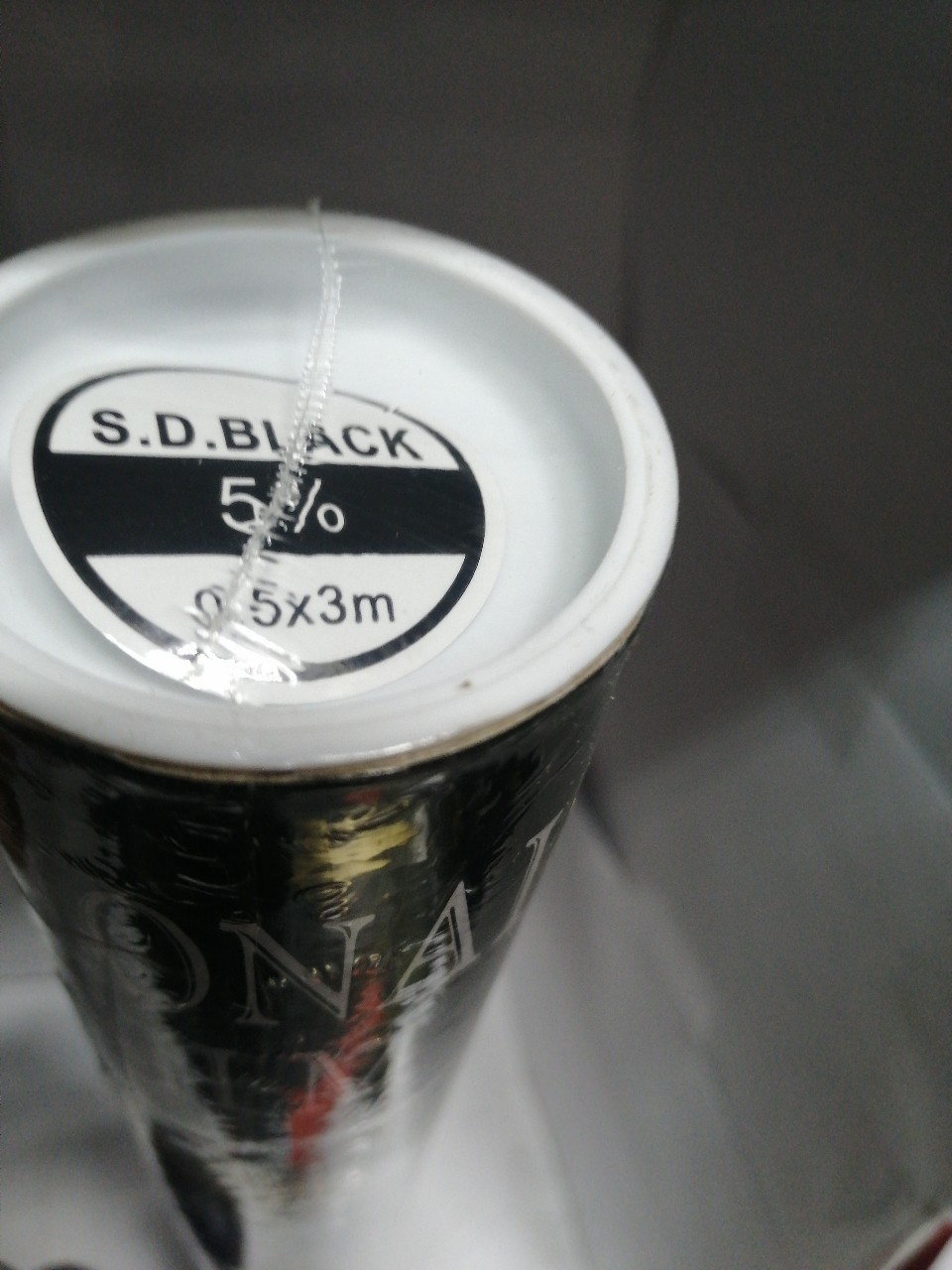 Купить запчасть MTF - 05418 Пленка тонировочная в тубе 5% (0,50 х 3м) Super Dark Black черная