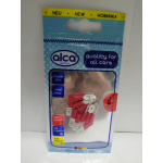 Купить Alca 630560 Наконечник плоский 6,35 мм красный 10 шт в уп ALCA