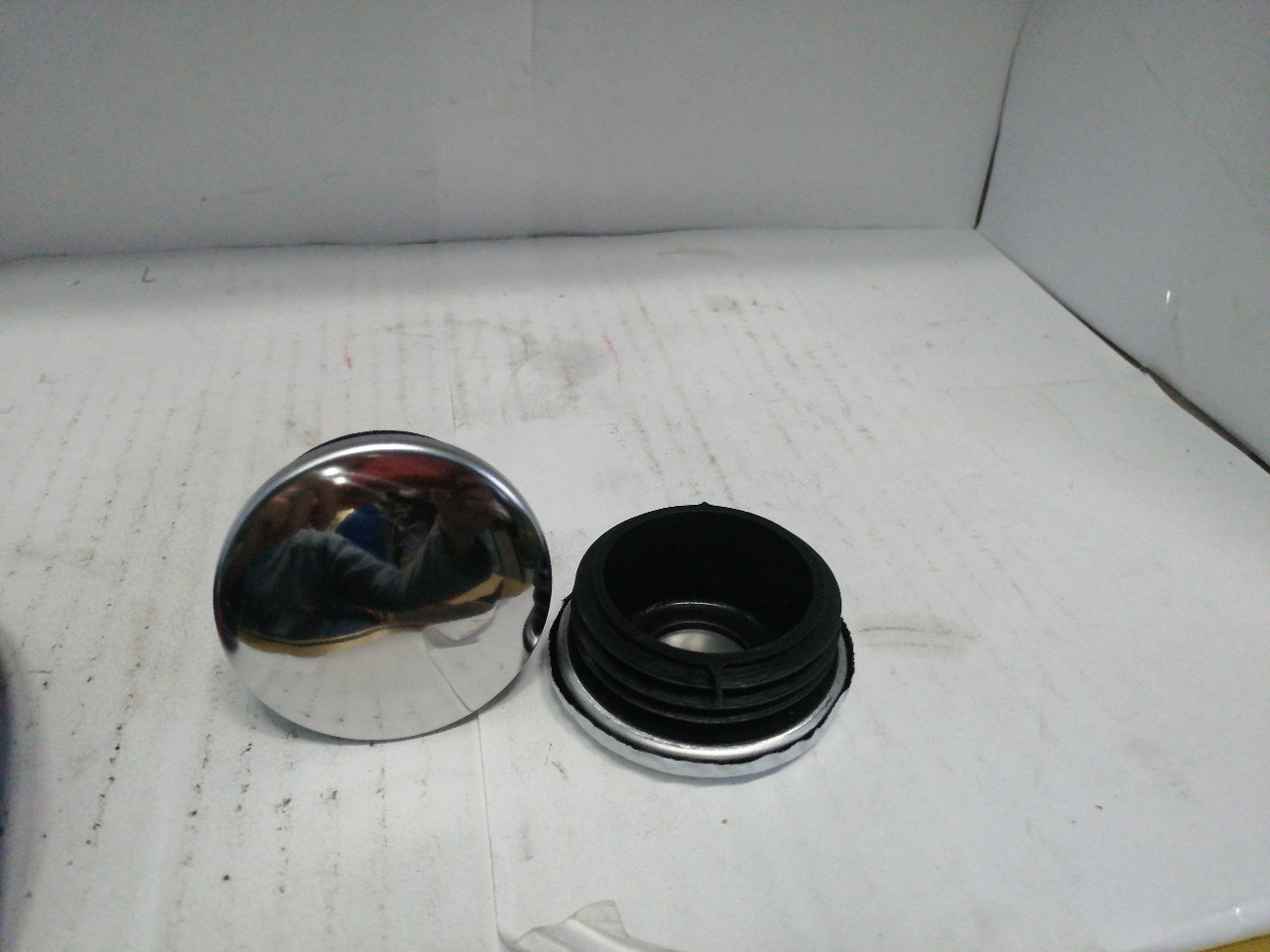 Купить запчасть DOLLEX - KS4750 Колпак ступицы 47-50 нержавеющая сталь (к-т 4 шт.)