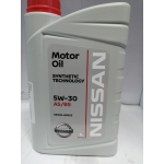 Купить Nissan KE90099933 Масло моторное Nissan 5W-30 SL/CF, A5/B5 1л. (KE90099933)