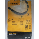 Купить Contitech CT726 Ремень ГРМ [239 зуб.,25mm] AUDI 80 [B4] 2,6/2,8 3/92-6/94 ,100 [4A/C4] 92-94 ,A6 2,6/2,8 94-97_Conti
