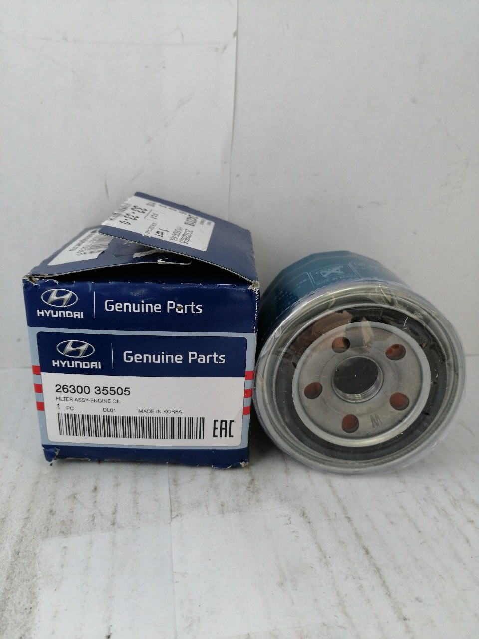 Купить запчасть HYUNDAI-KIA - 2630035505 Фильтр маслянный