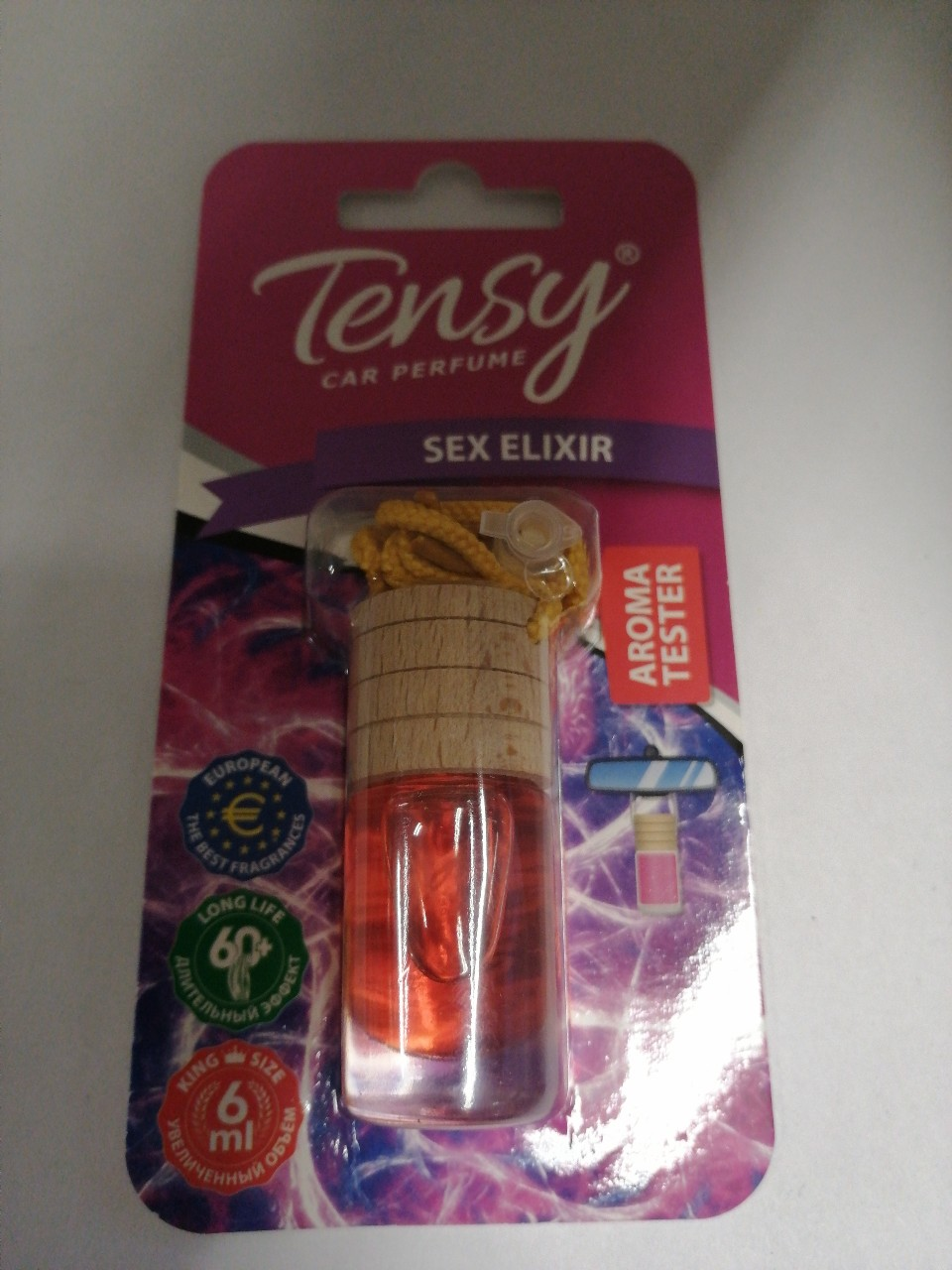 Купить запчасть TENSY - TB56 Аром Тенси бутылочка с дер.крыжкой Секс эликсир с пробником