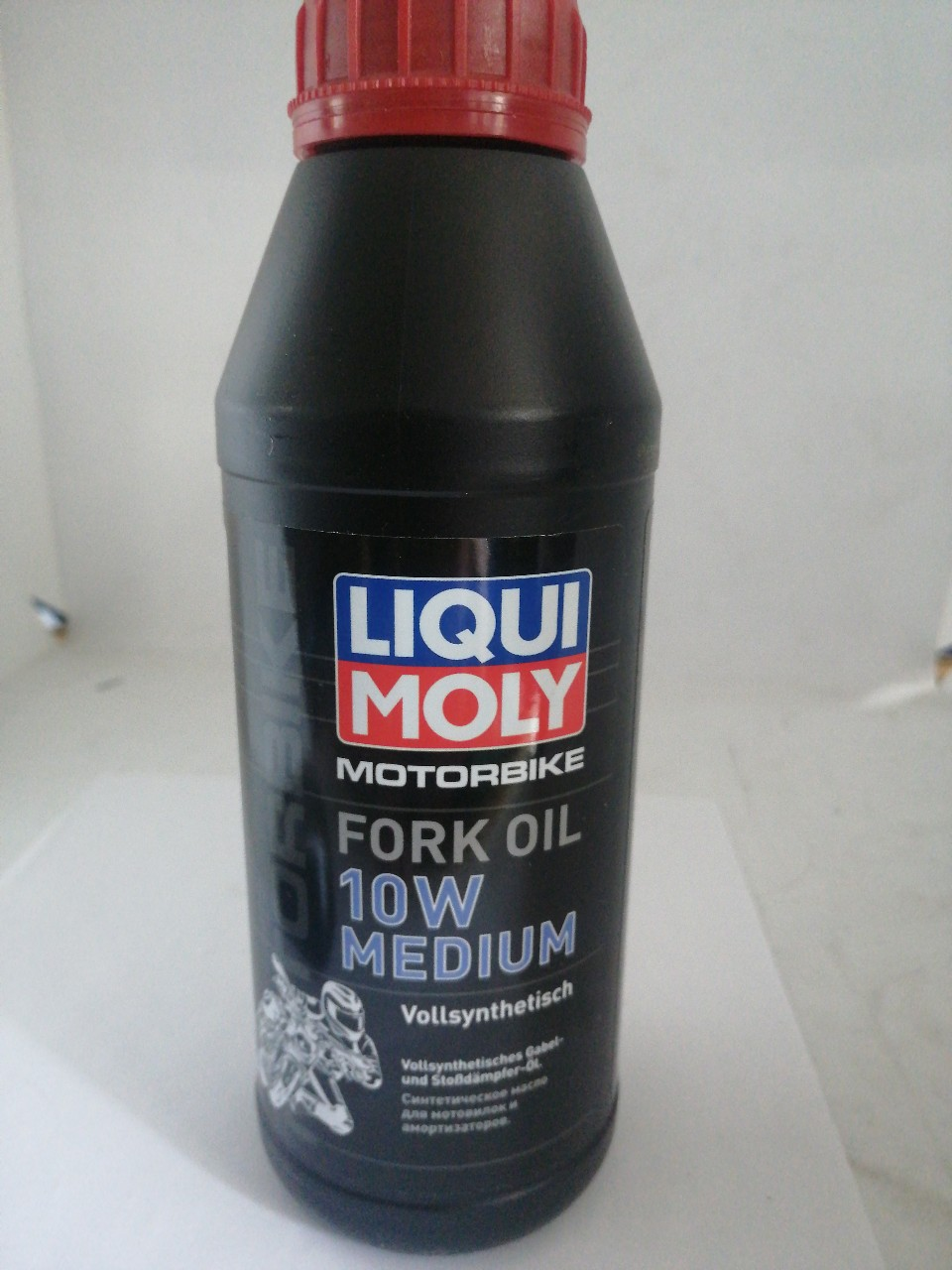Купить запчасть LIQUI MOLY - 7599 Масло для вилок и амортизаторов синтетическое Motorbike Fork Oil Medium 10W 0,5л