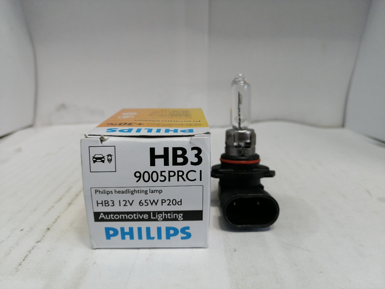 Купить запчасть PHILIPS - 9005PRC1  Лампа галогенная HB3 12V 60W P20D PREMIUM (На 30% больше света на дороге)