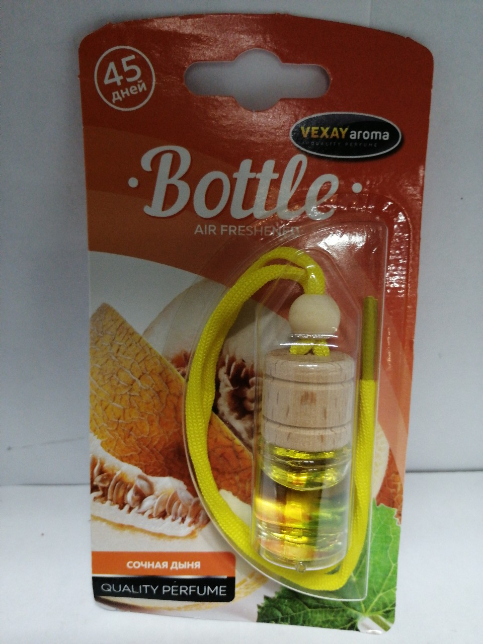Купить запчасть VEXAY AROMA - VXBL2 Освежитель (ароматизатор) подвесной жидкий бочонок VEXAY Bottle 4мл Сочная дыня
