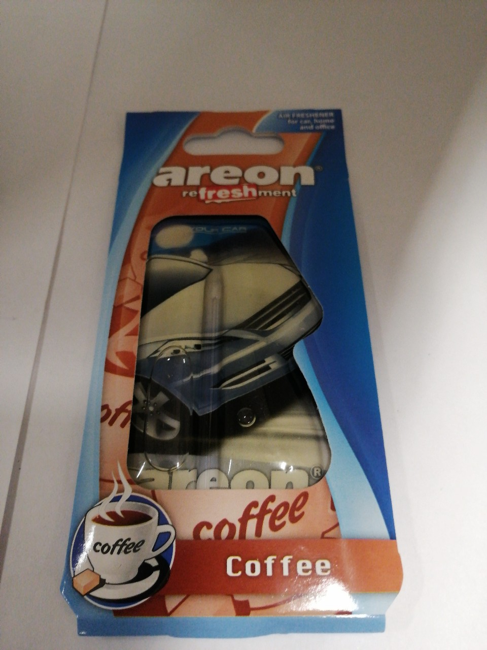 Купить запчасть AREON - 704025913 Ароматизатор Areon REFRESHMENT LIQUID подвесной гелевый "Coffee"