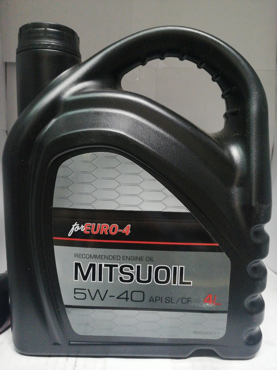 Купить запчасть MITSUBISHI - RU000271 Масло моторное MITSUBISHI MITSUOIL SL/ CF 5W40 синтетическое 4 л RU000271