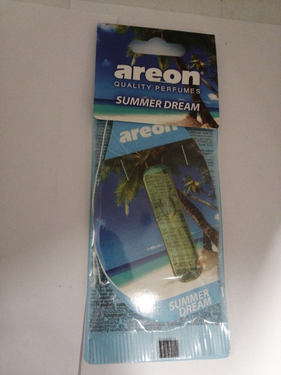 Купить запчасть AREON - LR19 Освежитель (ароматизатор) подвесной жидкий AREON LIQUID Летняя мечта 5мл (288)