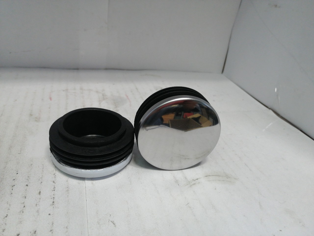 Купить запчасть DOLLEX - KS5256 Колпак ступицы 52-56 нержавеющая сталь (к-т 4 шт.)