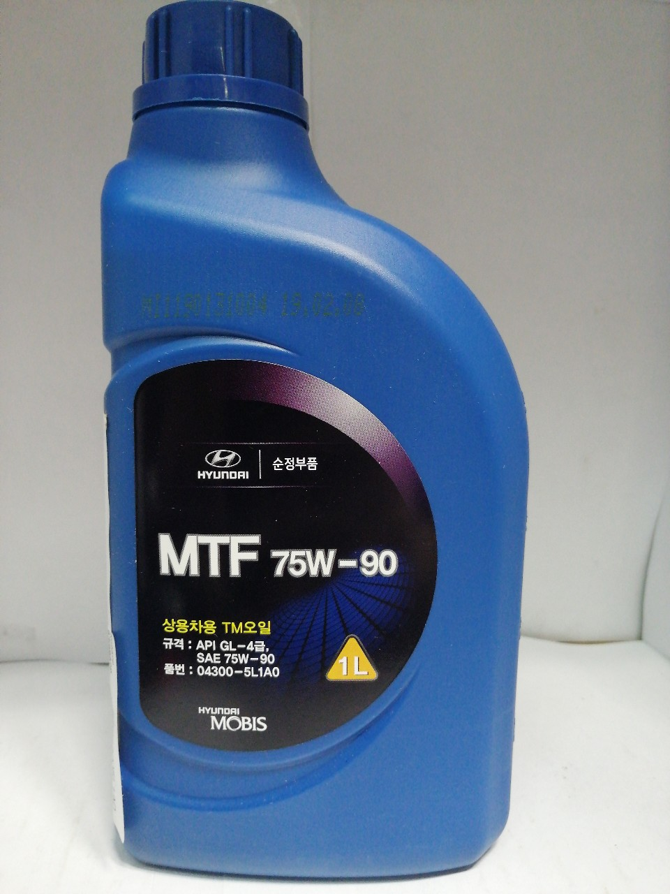 Купить запчасть HYUNDAI-KIA - 043005L1A0 OE HYU/KIA MOBIS 1L МАСЛО ТРАНСМИССИОННОЕ GEAR OIL SAE 75W90 GL-4