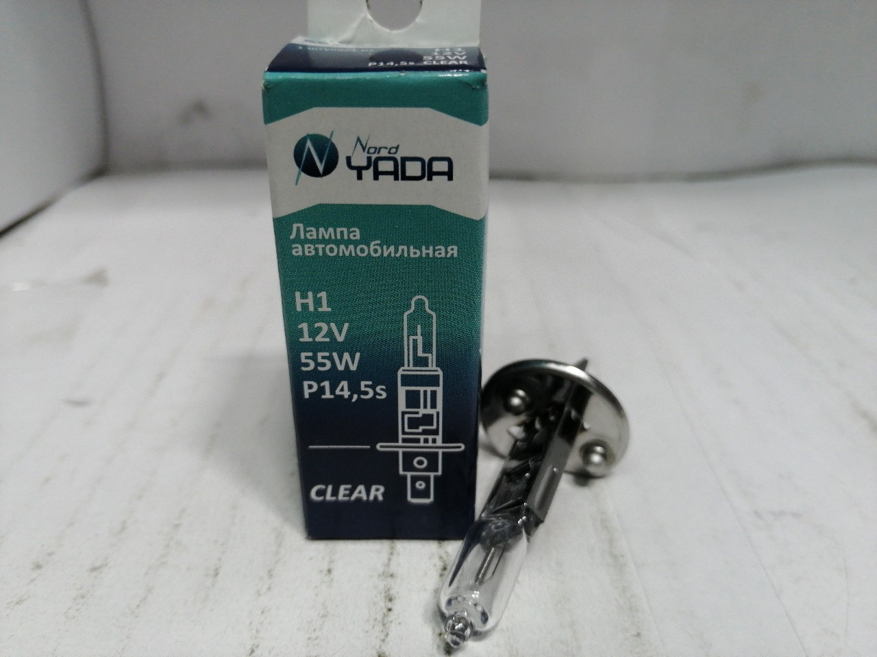 Купить запчасть NORD YADA - 800002 H1 12V 55W автолампа Nord YADA CLEAR