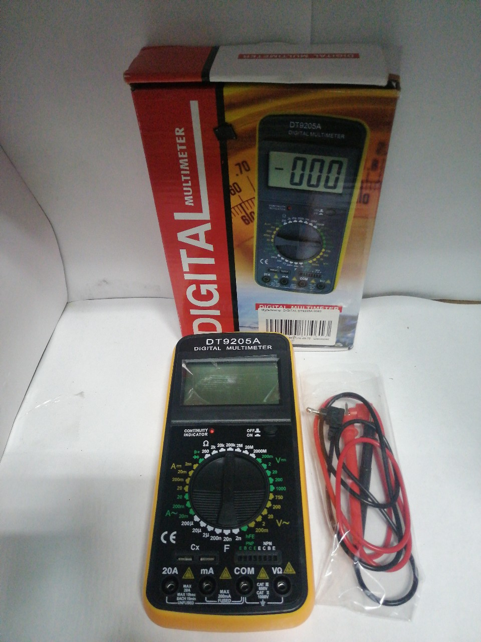 Купить запчасть ИНСТРУМЕНТ - DT9205A Мультиметр DIGITAL DT9205A 0083