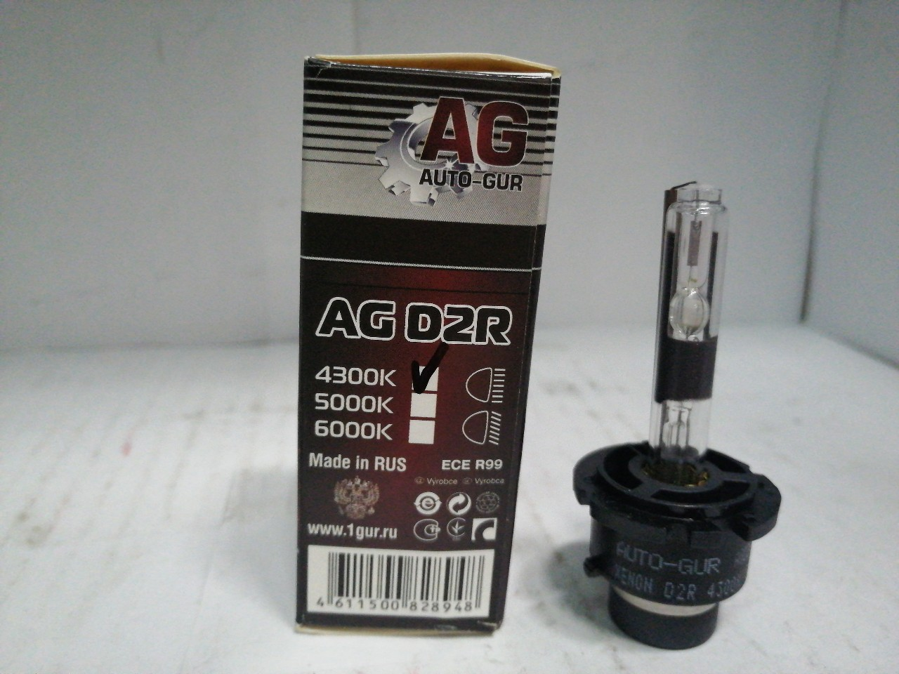 Купить запчасть AUTO-GUR - AGD2R Лампа (XENON) D2R 4300K 12V 35W газоразрядная