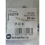 Купить Nord YADA 901957 Светодиод выводной F3 (1 LED) белый 3,5V 0.06W 5lm TM NORD YADA