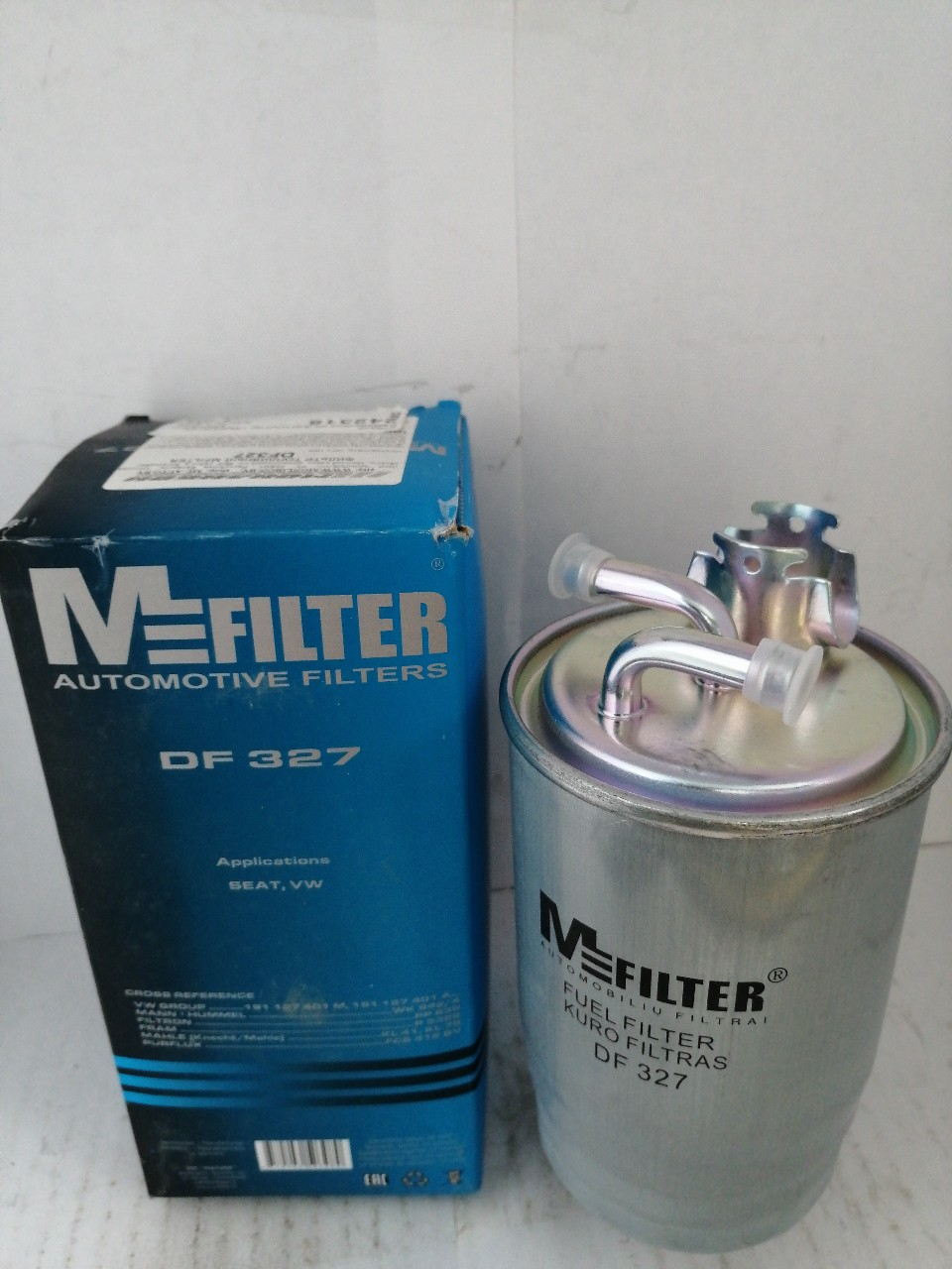 Купить запчасть MFILTER - DF327 ФИЛЬТР ТОПЛ VW GOLF II 1.6D/TD 87-/GOLF III 1.9D/TDI/SDI/PASSAT B3/B4 1.6TD/1.9D/TD/TDI 78-03
