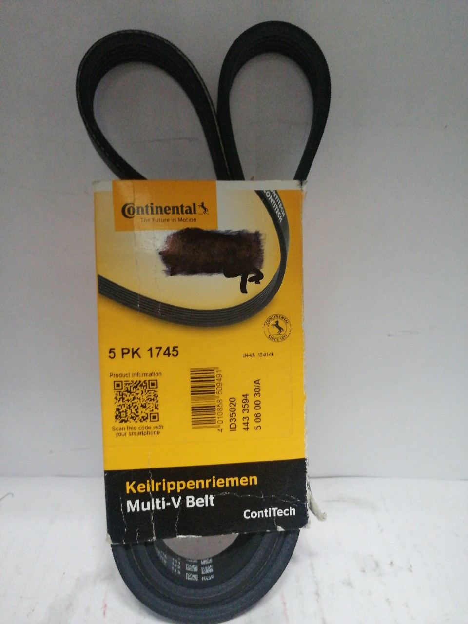 Купить запчасть CONTITECH - 5PK1745 