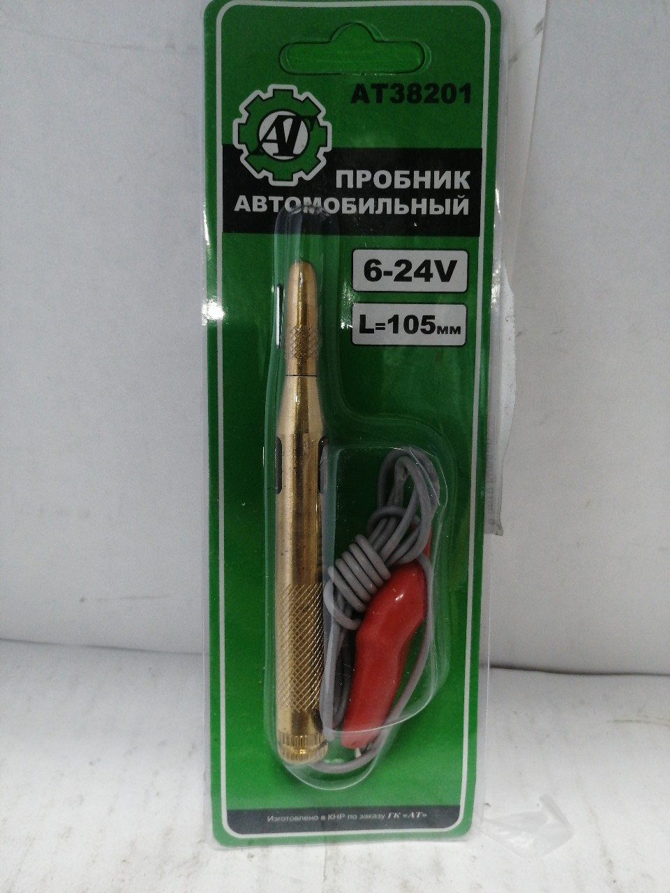 Купить запчасть AT - AT38201 Пробник автомобильный 6-12-24V