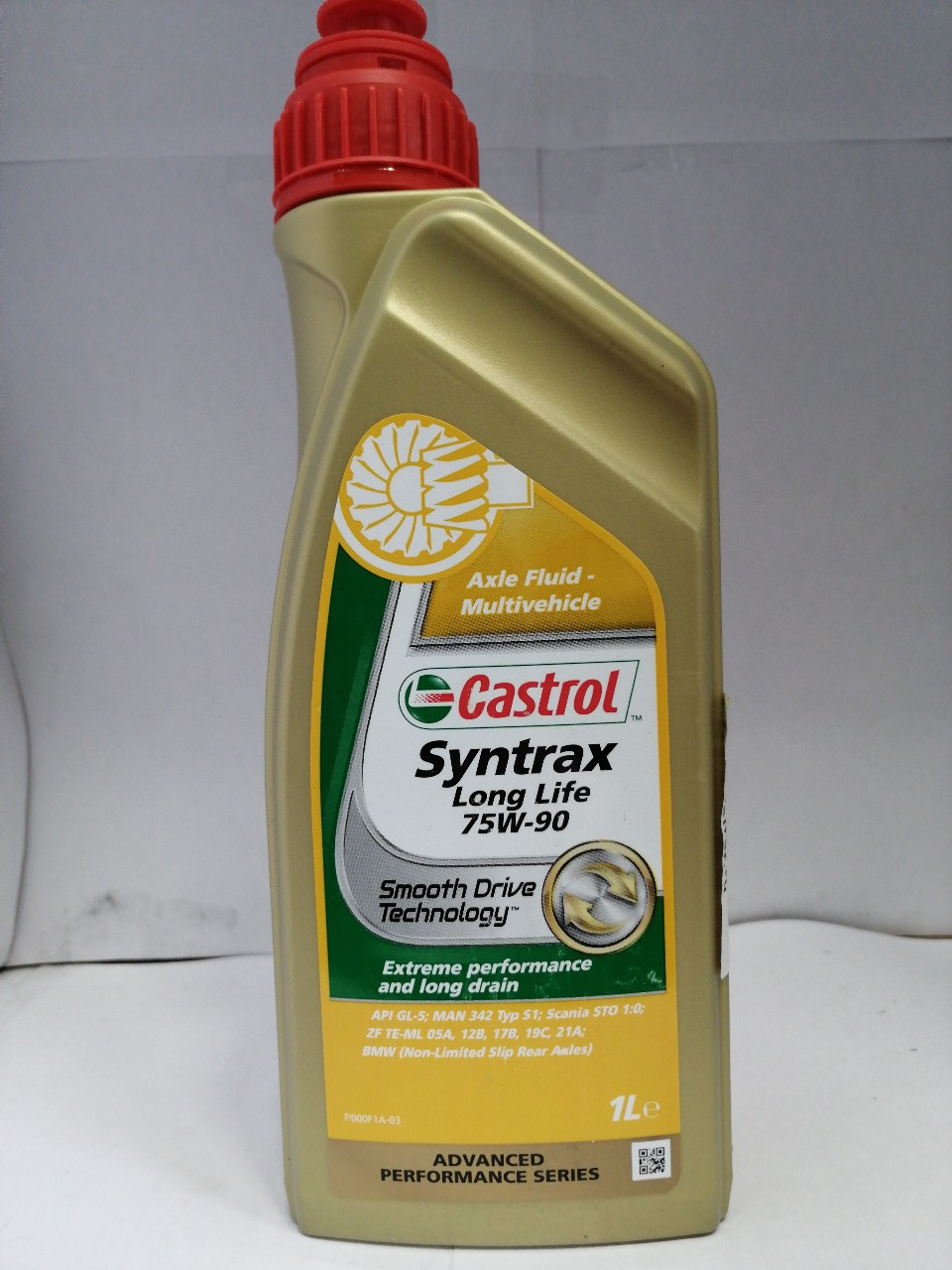 Купить запчасть CASTROL - 154F0A Castrol Syntrax Longlife 75W-90 1 л Трансмиссионное масло для мостов