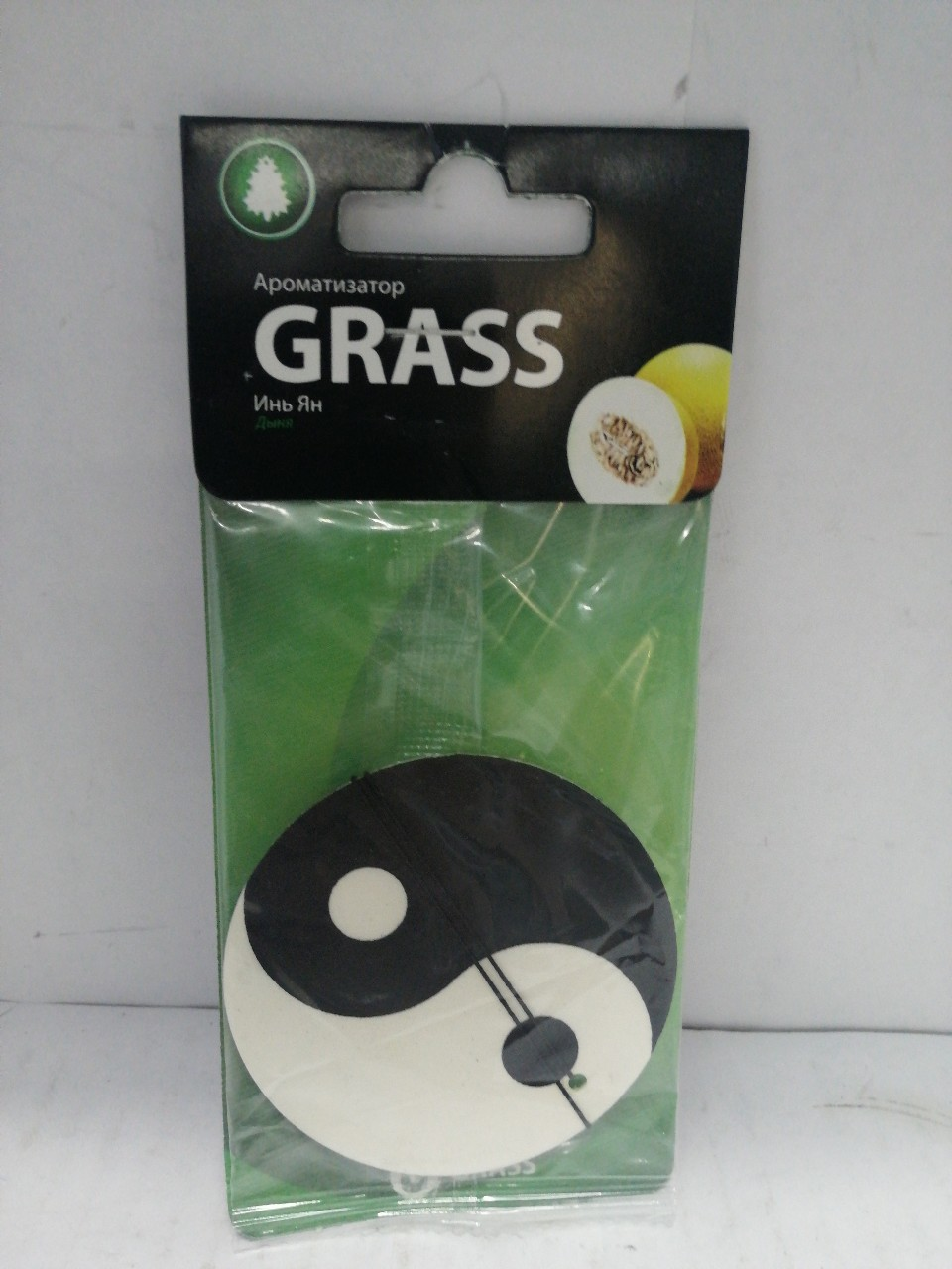 Купить запчасть GRASS - ST0394 Ароматиз.карт. ГраСС Инь Янь Дыня, шт