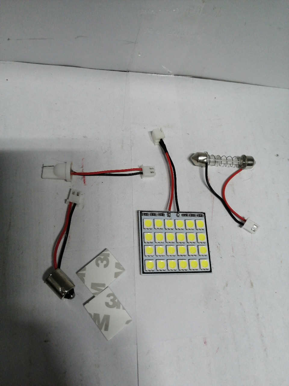 Купить запчасть NORD YADA - 902586 Площадка диодная 24SMD(45x30mm) WHITE (белый) 12V (в к-те 3 цоколя: BA9s, T-10, T-11 универ)