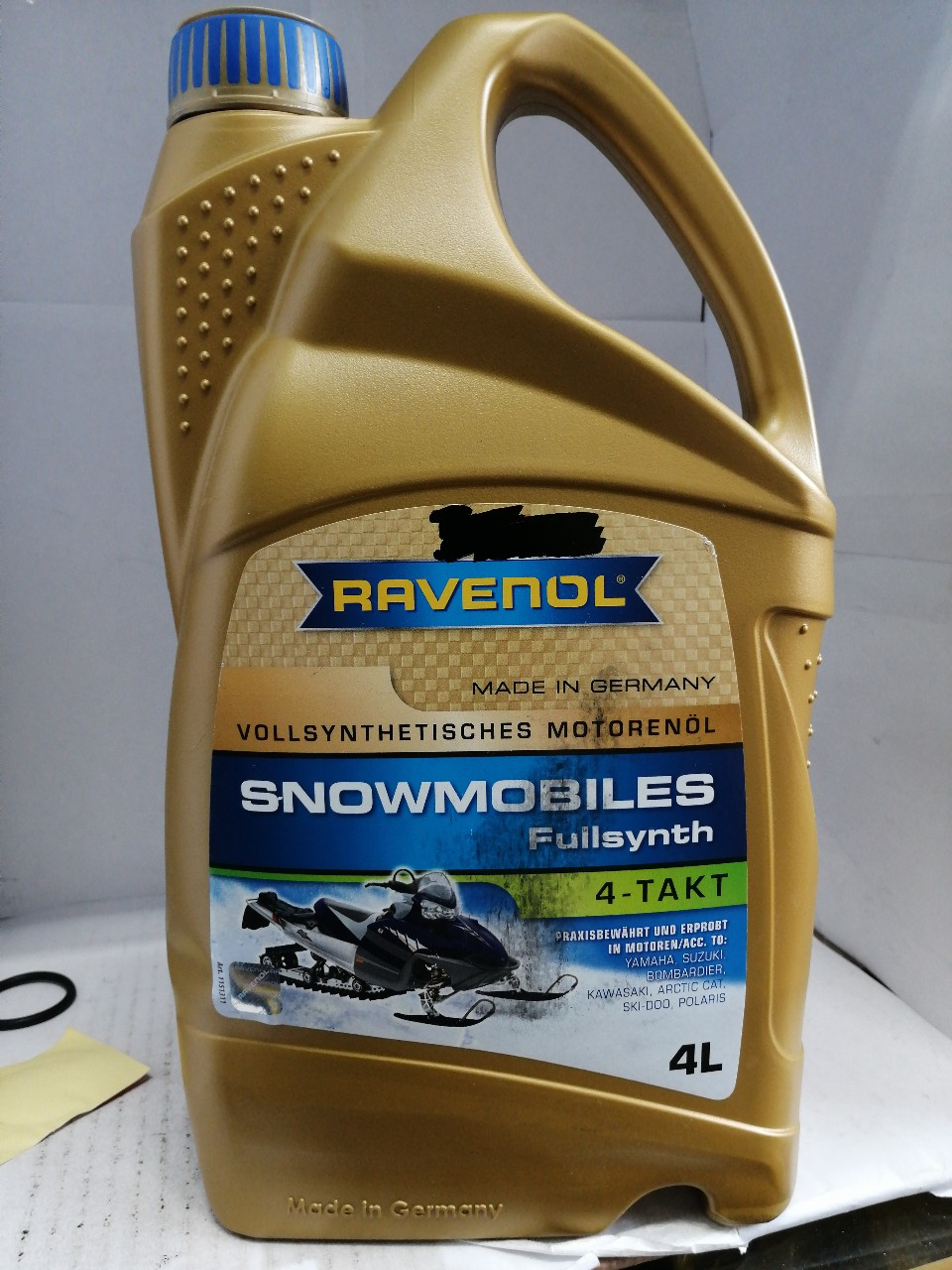 Купить запчасть RAVENOL - 4014835728097 Масло для 4-Такт снегоходов RAVENOL Snowmobiles 4-Takt Fullsynth. (4л) new