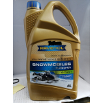 Купить Ravenol 4014835728097 Масло для 4-Такт снегоходов RAVENOL Snowmobiles 4-Takt Fullsynth. (4л) new