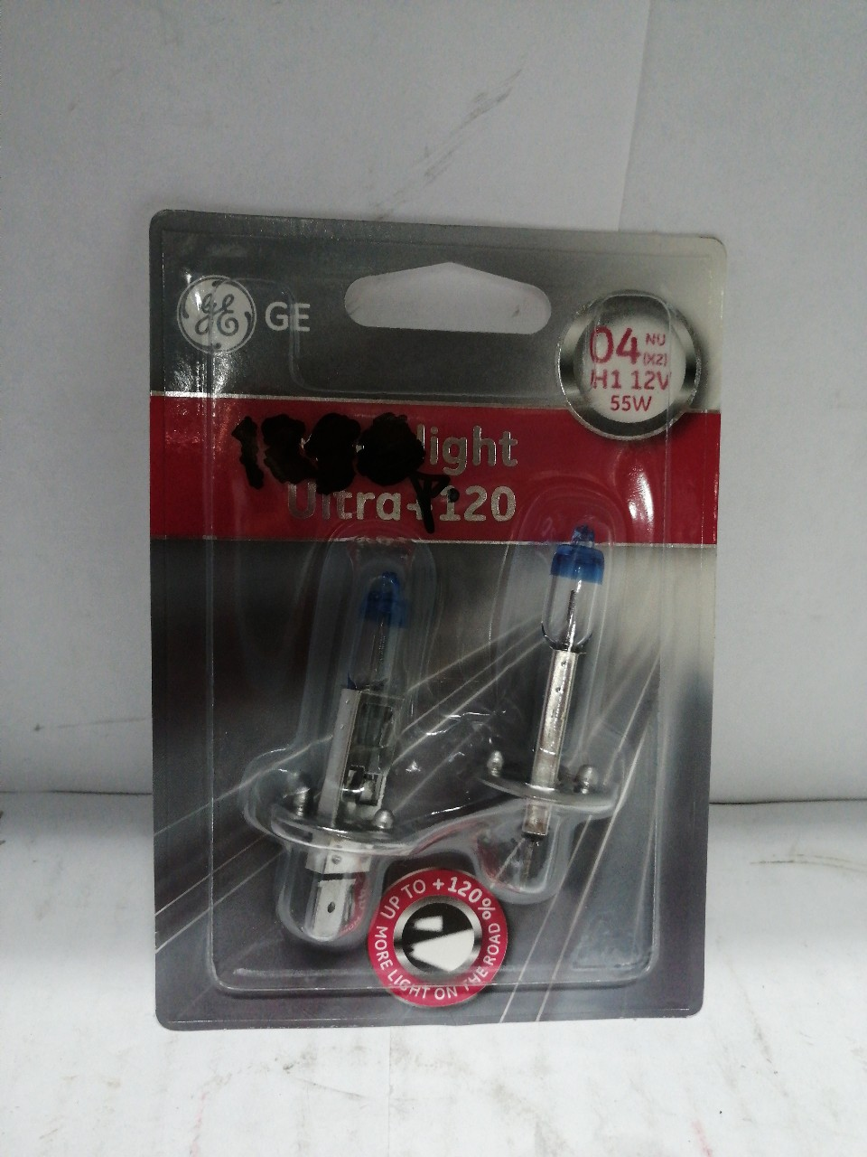 Купить запчасть GENERAL ELECTRIC - 98266 Лампа H1 55W P14,5s Megalight Ultra 120 блистер 2шт