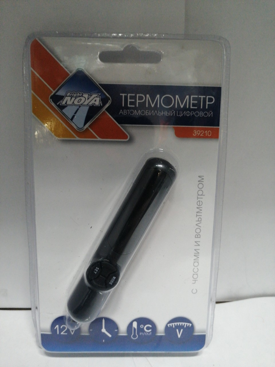 Купить запчасть NOVA BRIGHT - 39210 Термометр "Nova Bright" цифровой (с часами)