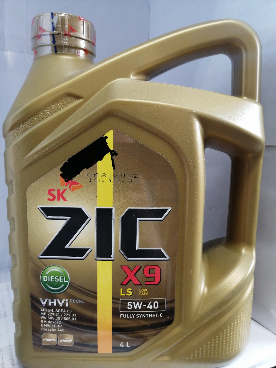 Купить запчасть ZIC - 162609 ZIC X9 LS 5w40 Diesel SN/CF (4л)(4шт)(масло для л/авто, синт.) MB-Approval 229. dexos2 162609