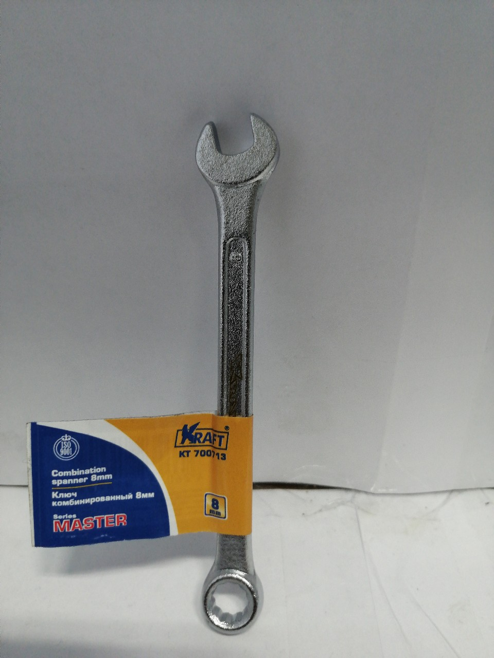 Купить запчасть KRAFT - KT700713 Ключ комбинированный 8*8 "KRAFT" Master